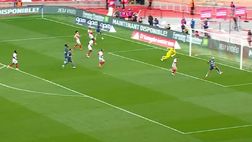 VIDEO / Monaco-OM, incredibile errore a porta vuota di Luis Henrique: non ci può credere