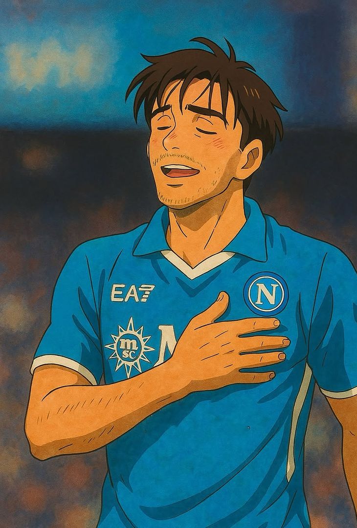 GALLERY Napoli in versione “Studio Ghibli”: gli azzurri diventano un cartone animato - immagine 11