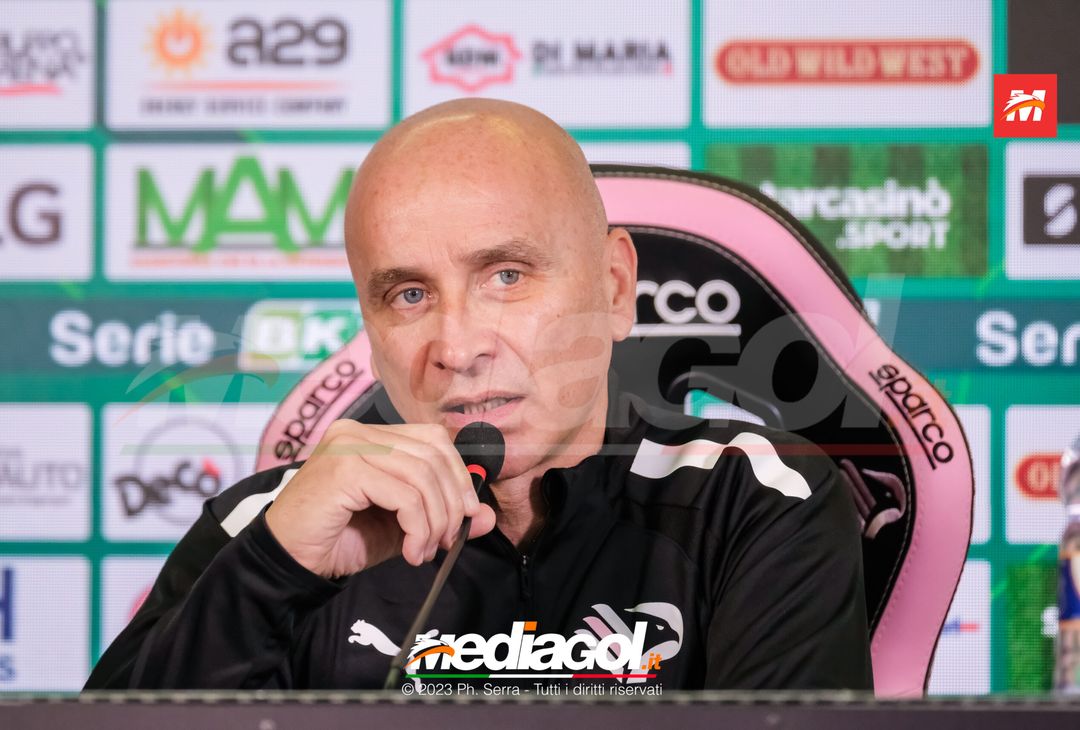 FOTO PALERMO, verso il Como: la conferenza stampa di mister Corini (GALLERY) - immagine 15
