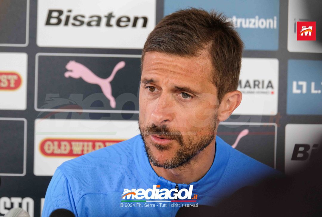 FOTO PALERMO, Dionisi in conferenza post amichevole con Sondrio (Gallery) - immagine 11