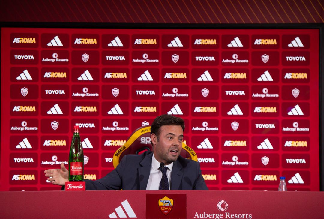 Roma, la conferenza stampa di Tiago Pinto – FOTO GALLERY - immagine 18