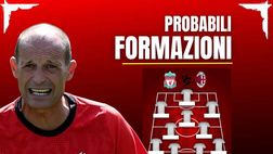 Amichevole Liverpool-Milan, probabili formazioni: Allegri se la gioca così