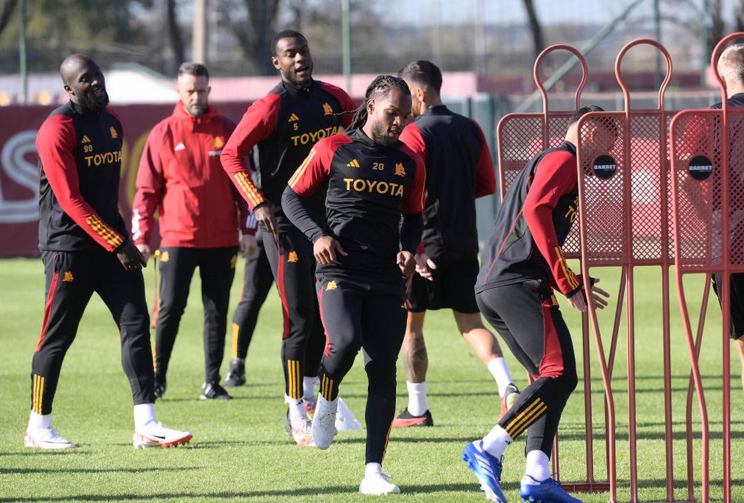 Roma, la rifinitura alla vigilia della sfida al Servette – FOTO GALLERY - immagine 38