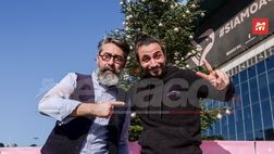 FOTO PALERMO: Tombola con Stefano Piazza e Chris Clun al ‘Renzo Barbera’ (Gallery)
