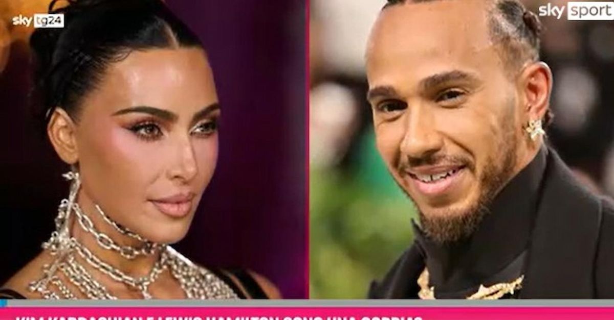 VIDEO / Kim Kardashian e Lewis Hamilton sono una coppia?