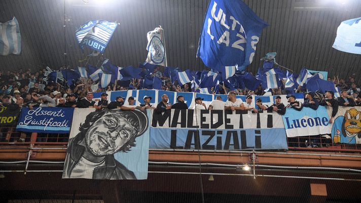 Tifosi Lazio a Genova