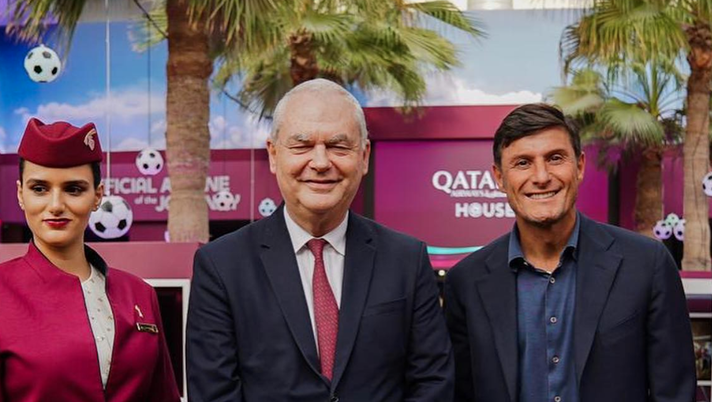 Inter-Qatar Airways, il benvenuto di Zanetti: “Dopo il nostro primo incontro…” - immagine 1