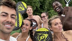 El Shaarawy, relax e padel in vacanza con Okoli e Brescianini – FOTO