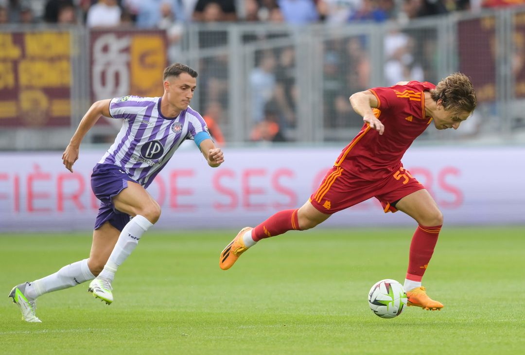 Amichevole, Tolosa-Roma 2-1 – FOTO GALLERY - immagine 31
