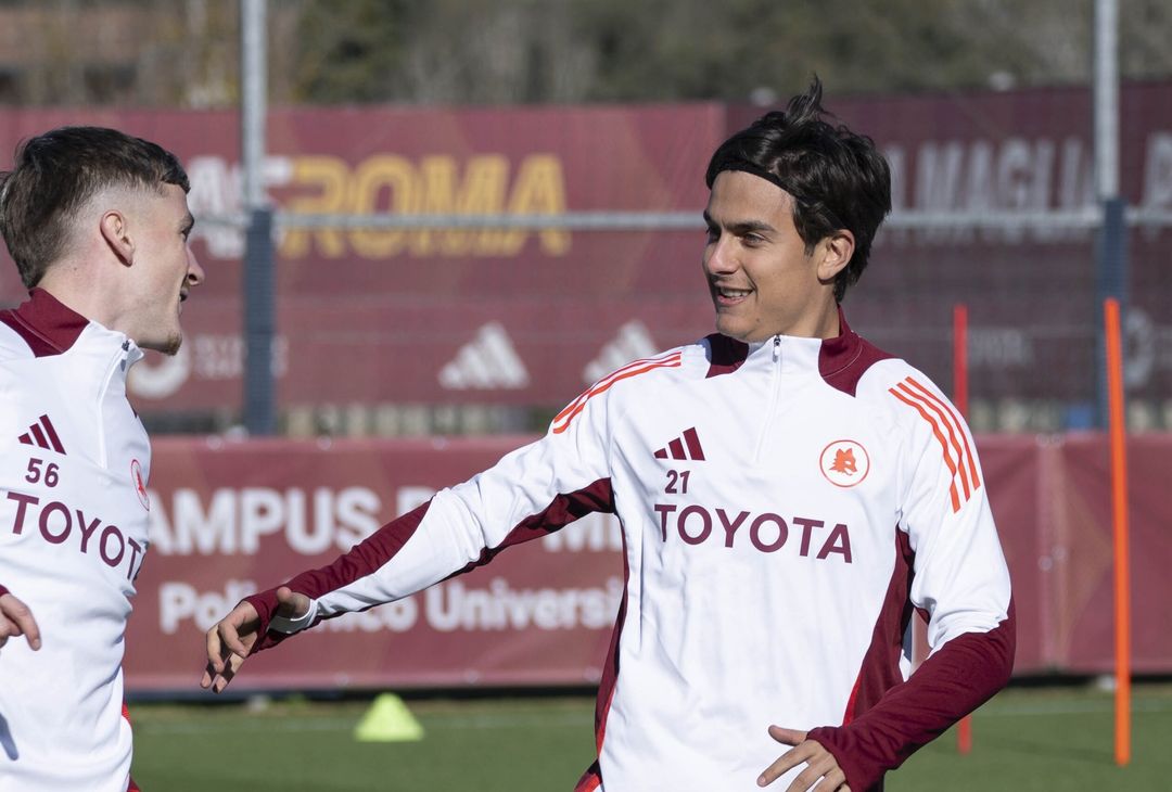 Trigoria, lavoro sul campo in vista dell’Atalanta. C’è Shomurodov – FOTO GALLERY- immagine 1