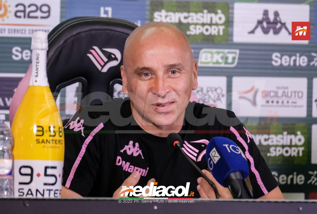 FOTO PALERMO, verso il Modena: mister Corini in conferenza (Gallery)- immagine 1