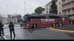 Video – Atalanta-Torino: l’arrivo del pullman granata allo stadio