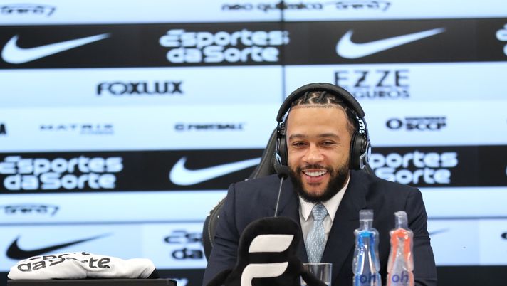 Corinthians, Depay: 'Il campionato brasiliano è 'top', qui sono felice'