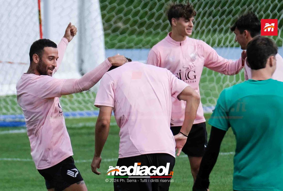 FOTO Ritiro Palermo, seduta pomeridiana al centro Aquagranda (GALLERY) - immagine 8