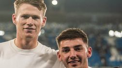 FOTO Scozia, lo scatto pubblicato con il Napoli di Gilmour e McTominay