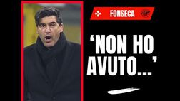Ex Milan, Fonseca: “Non ho avuto il tempo, mi dispiace. Per loro…”