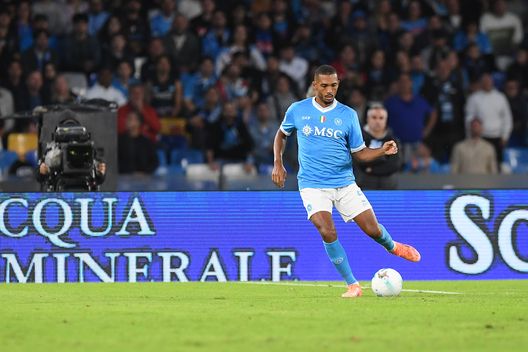 NAPLES, ITALY - OCTOBER 25: Juan Jesus of Napoli in action during the Serie A match between SSC Napoli and FC Internazionale at Stadio Diego Armando Maradona on October 25, 2025 in Naples, Italy. (Photo by SSC NAPOLI/SSC NAPOLI via Getty Images)
