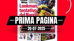 Prima pagina Corriere dello Sport: Milan, Estupinan, Pubill, Jashari. Tare cerca la svolta