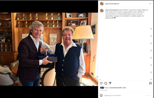 Il bel messaggio di Antognoni a Cecchi Gori: “Riprenditi, ti voglio bene” Il bel messaggio di Antognoni a Cecchi Gori: “Riprenditi, ti voglio bene” - immagine 1