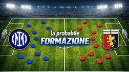 Inter-Genoa, la probabile formazione: a riposo almeno due titolari. Dubbi in attacco