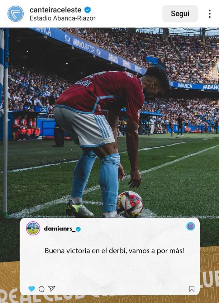 Depor, danno e beffa: derby perso contro il Celta B e ricorso respinto- immagine 2