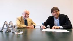 Ufficiale, De Laurentiis ha il suo allenatore: la firma di Antonio Conte