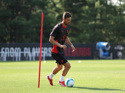 (Photo by Claudio Villa/AC Milan via Getty Images) Oggi a Milanello