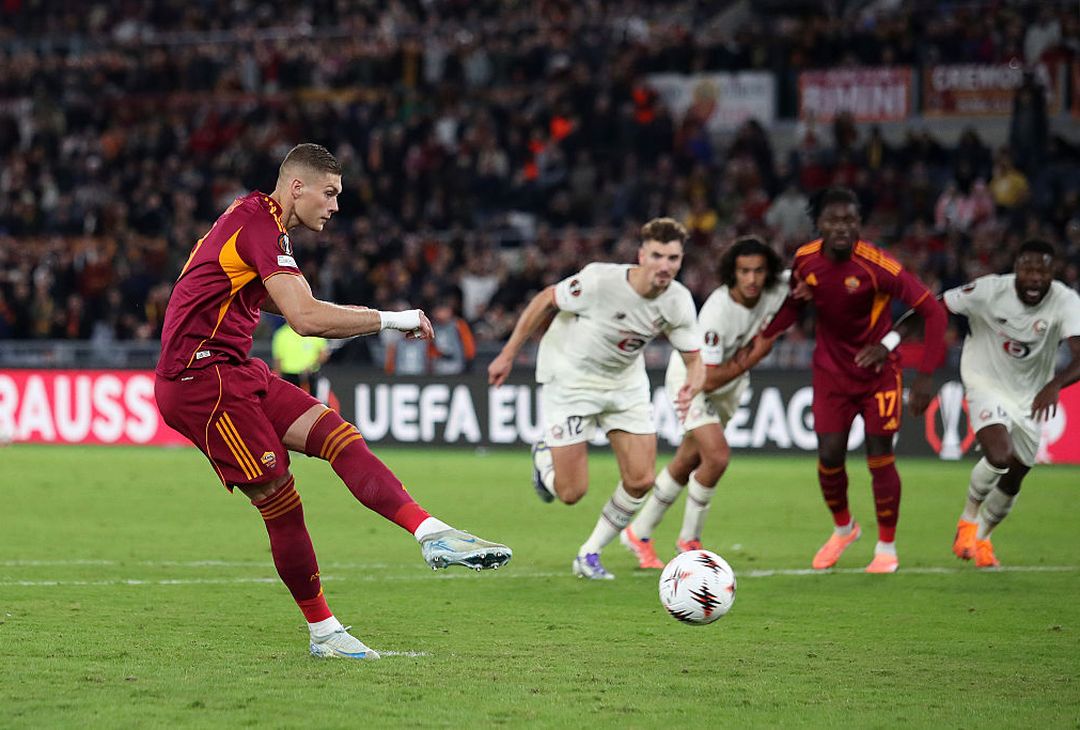 Roma-Lille 0-1 FOTO GALLERY - immagine 36