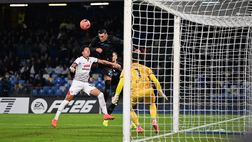 Coppa Italia, Napoli-Cagliari 1-1(10-9 d.c.r): fatale l’errore dal dischetto di Luvumbo