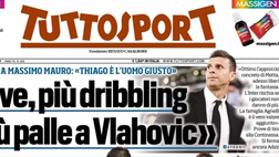 PRIMA PAGINA TUTTOSPORT OGGI: “Il Toro dorme, l’arbitro pure”