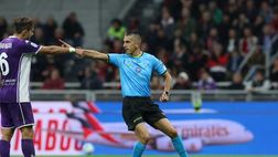 Milan-Fiorentina, niente stop per Marinelli (arbitro) e Abisso (VAR). Anche se Giménez …