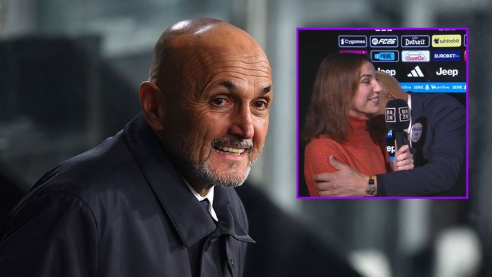 Spalletti show tra arbitri e la giornalista: “Ti posso dare un bacio? E’ contatto” - immagine 1