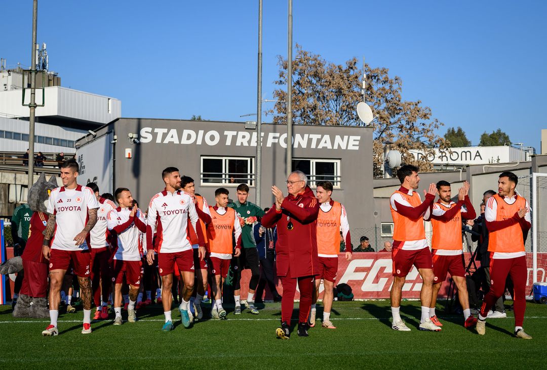 Roma, il primo allenamento del 2025 al Tre Fontane – FOTO GALLERY- immagine 1