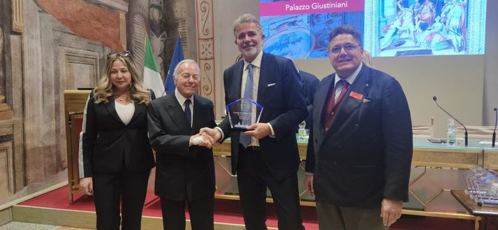 Giuseppe Brindisi e Daniele Bartocci premiati in Senato tra le eccellenze italiane- immagine 3