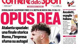 PRIMA PAGINA CORRIERE DELLO SPORT OGGI: “ADL esce allo scoperto su Gasperini”