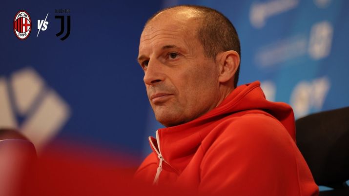 Massimiliano Allegri allenatore AC Milan nel post-partita di Milan-Juventus di Serie A su Milan TV