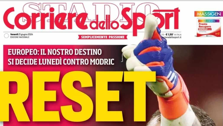 PRIMA PAGINA CORRIERE DELLO SPORT OGGI: “Napoli, Conte aspetta Buongiorno” - immagine 1