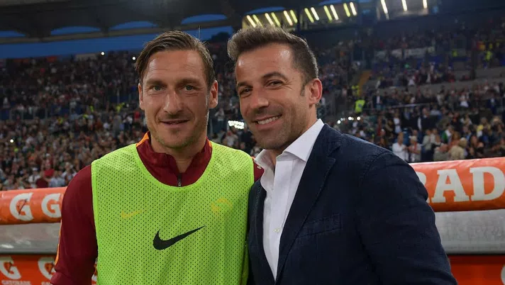 Del Piero compie 50 anni, Totti ricorda: “Una volta gli dissi di tutto” - immagine 1