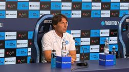 Conte: “Lukaku grave perdita, ma ho soluzioni. Faccio un appello ai tifosi. Sul mercato…”