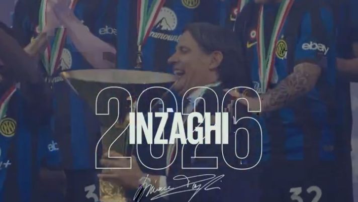 VIDEO / Inter, ufficiale il rinnovo fino al 2026 di Inzaghi: “Nouvelle cuisine” - immagine 1