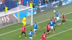 VIDEO / Euro 2024, Italia-Albania: Bastoni di testa firma il gol del pareggio