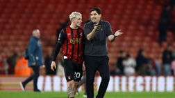Bournemouth, escluso l’ex Milan Jimenez: messaggi inappropriati a una quindicenne