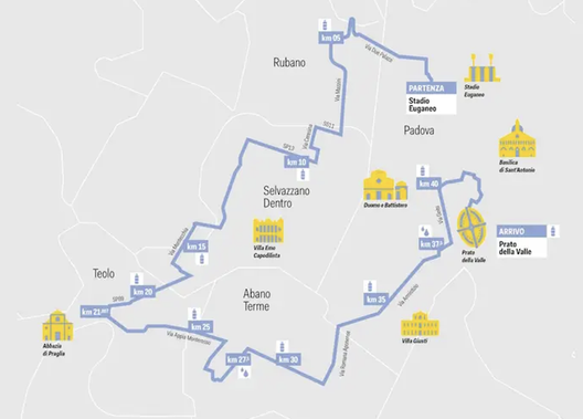 Padova Marathon, ecco le strade chiuse e i divieti per domenica 27 aprile- immagine 2