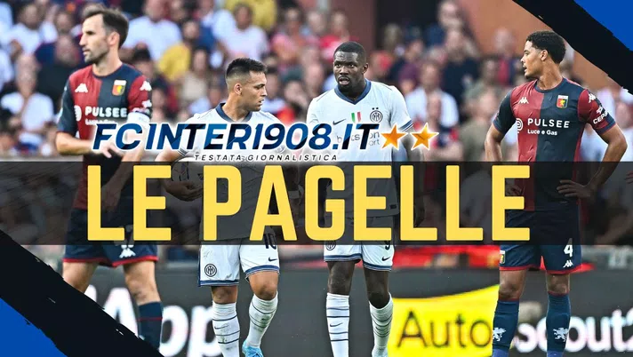 Genoa-Inter, pagelle: Bisseck croce e delizia, Sommer la fa grossa. Thuram devastante- immagine 1