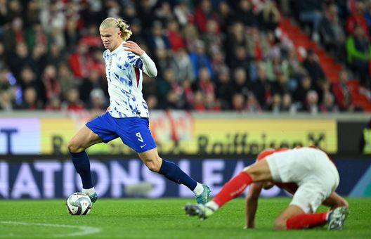Erling Haaland, 24 anni, attaccante della Norvegia. (Foto di Christian Bruna/Getty Images) Haaland