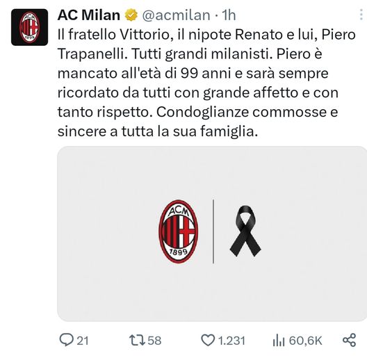Rogoredo ricorderà sempre il Piero Trapanelli: aveva quasi 100 anni il nonno del derby…- immagine 2