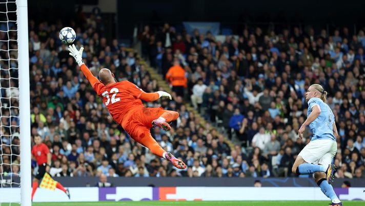 La gioia di Milinkovic-Savic per il debutto in Champions Milinkovic Savic