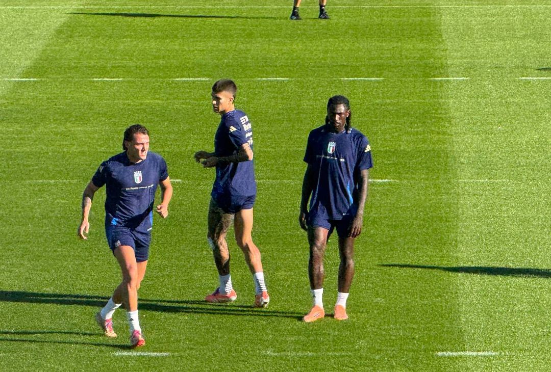 FOTO VN – Kean, Piccoli e Nicolussi a tinte azzurre: l’allenamento a Coverciano - immagine 20
