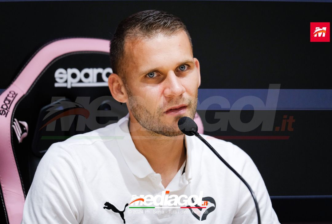 FOTO PALERMO, la presentazione di Alexis Blin in conferenza stampa (Gallery) - immagine 7