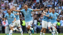 Manchester derby, ai rigori esulta il City: vince il Community Shield e sfata il tabù